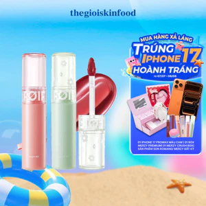 Son Tint Bóng Thuần Chay, Ẩm Mọng, Bền Màu FOIF Juicy Fit Tint 3g ThegioiSkinfood