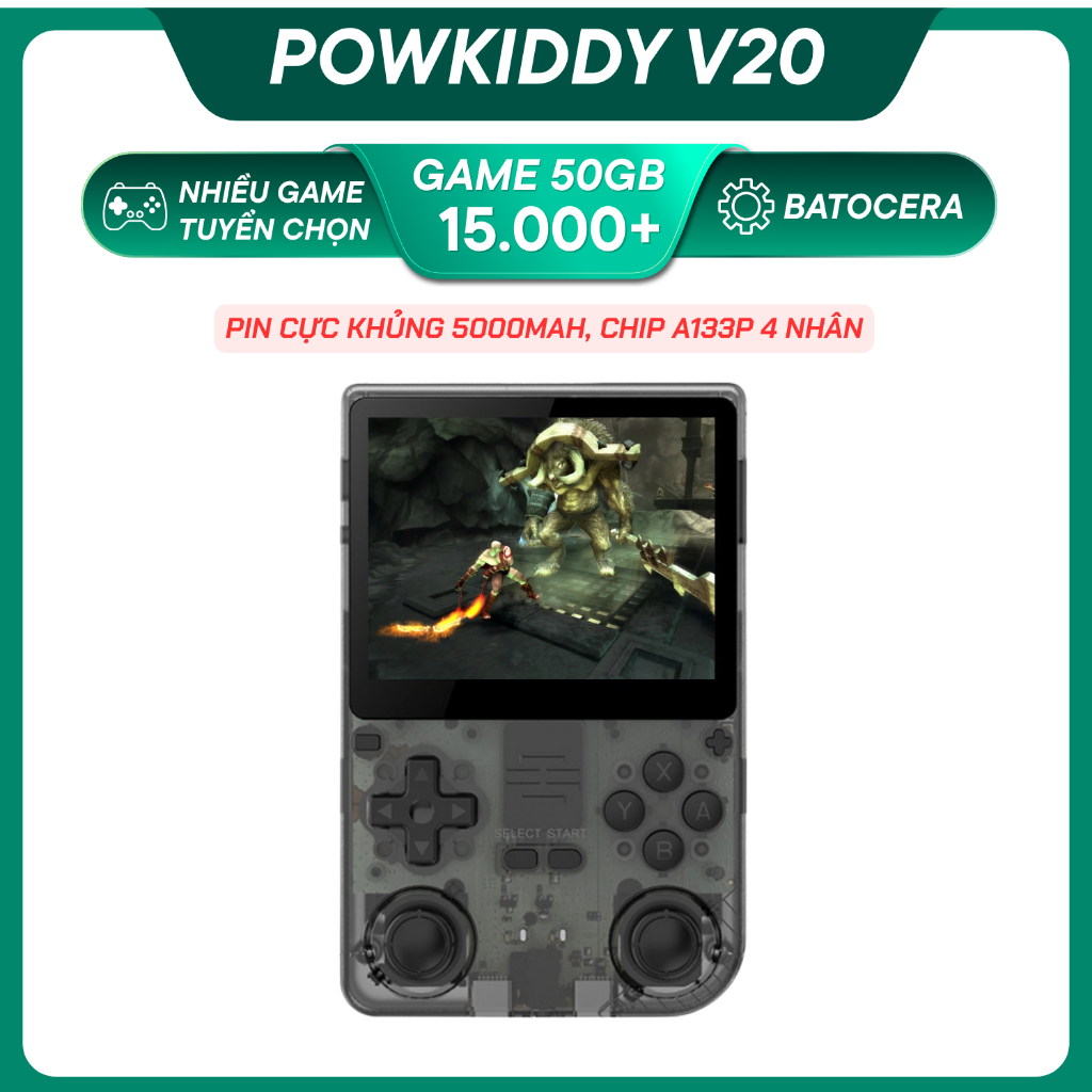 Máy chơi game cầm tay Powkiddy V20