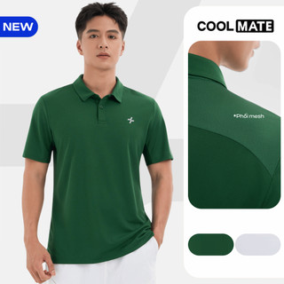 Áo Polo thể thao đa năng phối mesh bả vai CoolBack, Áo thể thao siêu nhẹ thoáng mát Coolmate