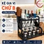 Kệ nhựa gia vị nhà bếp chữ B