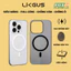 Ốp lưng Likgus PC nhám chống vân mỏng 0.5mm cho IPhone 17Promax 17Air 11 12 13 14 15 16Promax Pro