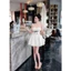 Váy Thiết Kế - Váy 2 Dây Tafta Phối Ren Remi Nơ Ngực Xinh Sang