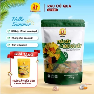 Rau Củ Sấy Thuận Hương 500g, 200g - Thập cẩm sấy: Mít sấy, Trái cây sấy, Khoai lang sấy, Chuối sấy, ... ăn vặt