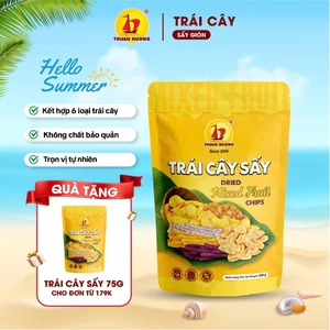 Trái cây sấy Thuận Hương 250g, 200g, 150g Thuận Hương - Hoa quả sấy khô thập cẩm - Ăn vặt Giòn Ngon