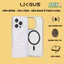 Ốp Likgus mỏng lưng nhám chống vân tay hỗ trợ sạc không dây cho IPhone 11 đến 17Promax