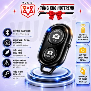 REMOTE VUASI Điều Khiển Kết Nối Bluetooth Hỗ Trợ Chụp Ảnh Từ Xa Cho Điện Thoại , Đa Năng Tiện Lợi
