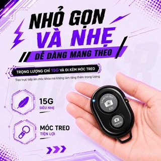 REMOTE VUASI Điều Khiển Kết Nối Bluetooth Hỗ Trợ Chụp Ảnh Từ Xa Cho Điện Thoại , Đa Năng Tiện Lợi