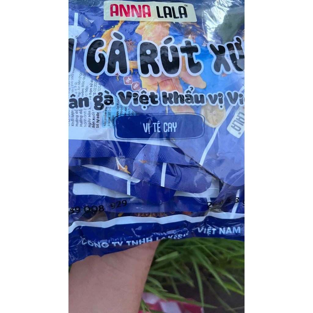 COMBO CHÂN GÀ RÚT XƯƠNG ANNALALA Thơm ngon cực cuốn 26G +- 3G . Sản phẩm có 3 vị , 3 màu cho quý khách dễ lựa chọn