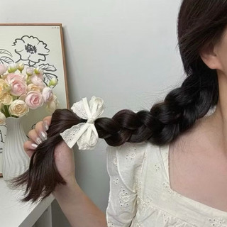 Kẹp Tóc Nơ Mini Trắng Xinh Xắn Vintage Kiểu Dáng Công Chúa Kẹp Nơ Tiểu Thư - KẸP MỎ VỊT