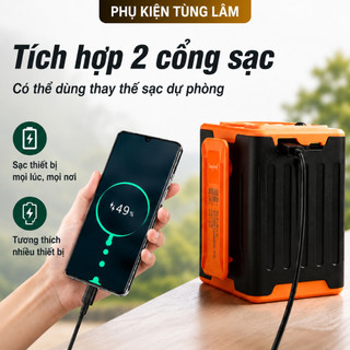 Quạt Mini Đeo Thắt Lưng F13 Với 4 Cấp Gió Siêu Mát, Pin 10.000mah Sử Dụng 12-48h Liên Tục, Có Thể Thay Thế Sạc Dự Phòng!