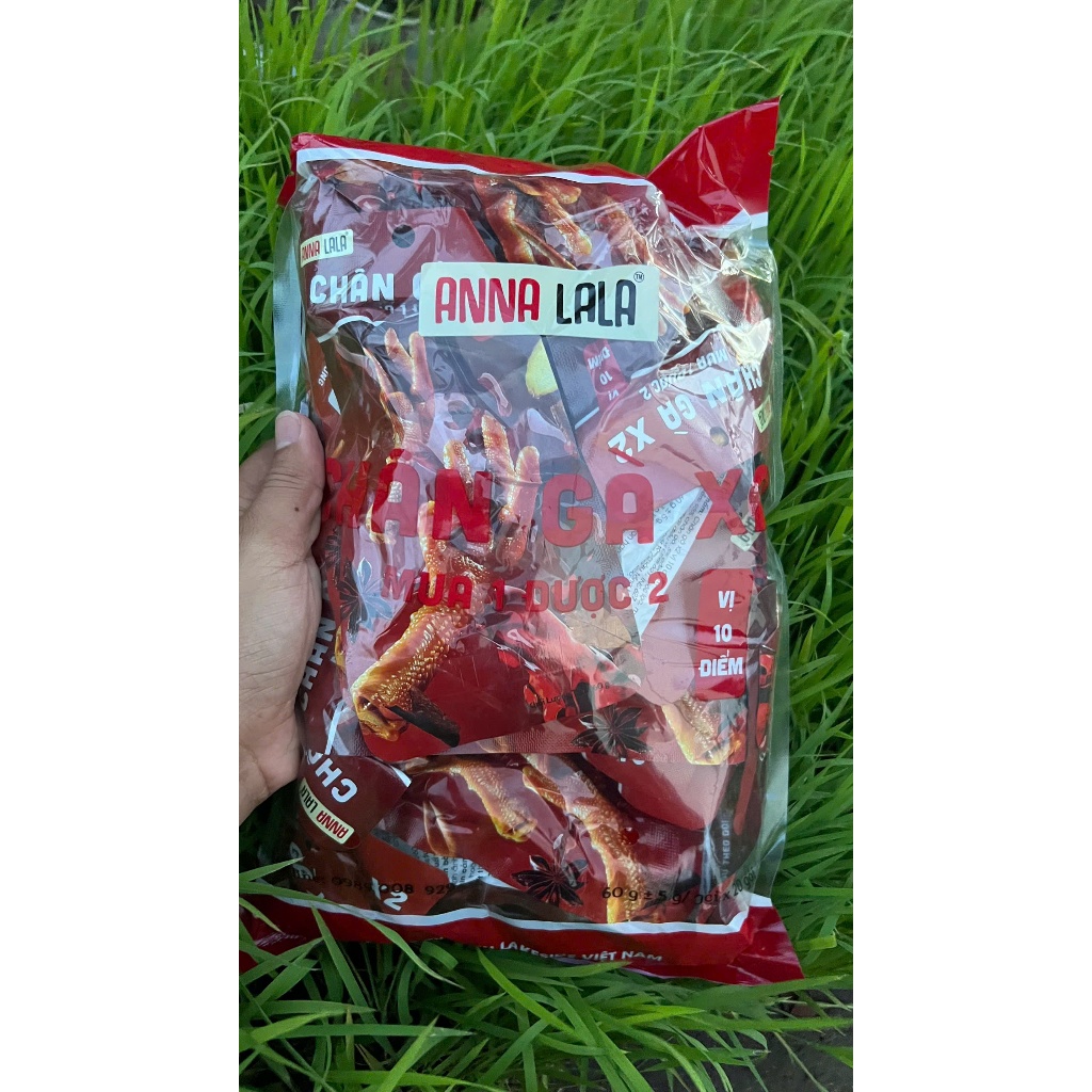 COMBO CHÂN GÀ X2 ANNALALA MUA 1 ĐƯỢC 2 KL 60G+-5