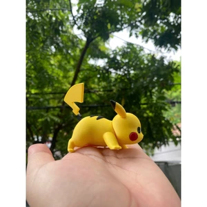Mô hình Pi Ka Chu được in 3D từ nhựa sinh học PLA, thiết kế đáng yêu với các chi tiết sắc nét.