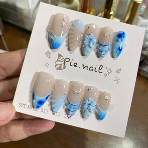 508. nailbox hè, tone xanh dương 02