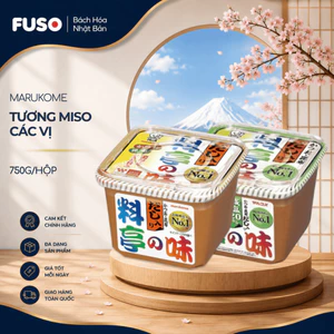 Tương Miso Marukome Ryotei No Aji Cao Cấp (Hộp Lớn 750g) – Đậm Vị , Thơm Ngon - Fuso Bách Hóa Nhật Bản