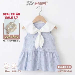 Váy bé gái, váy xếp ly Hàn Quốc phong cách đáng yêu cho bé gái từ 6-25kg TINY