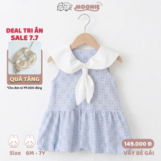 Váy bé gái, váy xếp ly Hàn Quốc phong cách đáng yêu cho bé gái từ 6-25kg TINY