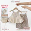 Set Bộ Áo 2 Dây Dáng Bí Kết Hợp Quần Xuông Xinh Xắn Bé Gái từ 8-26kg