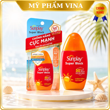 Kem chống nắng Sunplay Super Block SPF81 30gr - 70gr