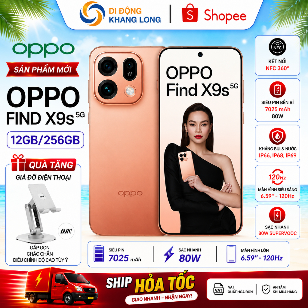 Điện Thoại OPPO Find X9s 12GB/256GB - Hàng chính hãng. | BigBuy360 - bigbuy360.vn