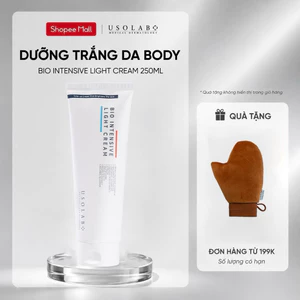 USOLAB Kem Dưỡng Trắng Da Body Bio Intensive Light Cream – Mờ Thâm Sạm, Dưỡng Ẩm Sáng Da Toàn Thân 250ml