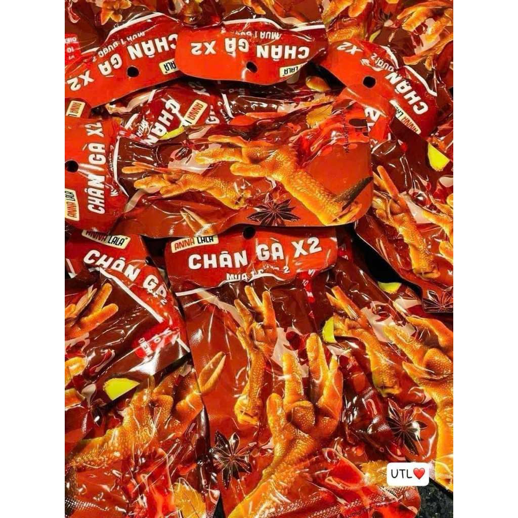 COMBO CHÂN GÀ X2 ANNALALA MUA 1 ĐƯỢC 2 KL 60G+-5
