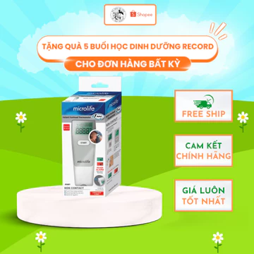 Microlife - Nhiệt kế hồng ngoại đo trán Microlife FRR1MF1 thích hợp đo thân nhiệt trẻ em, người lớn, kết quả chính xác