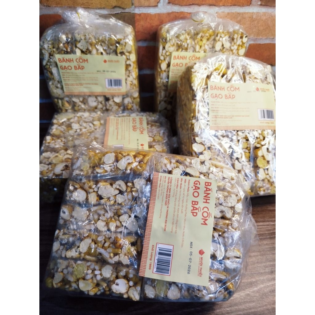 Bánh cốm gạo bắp