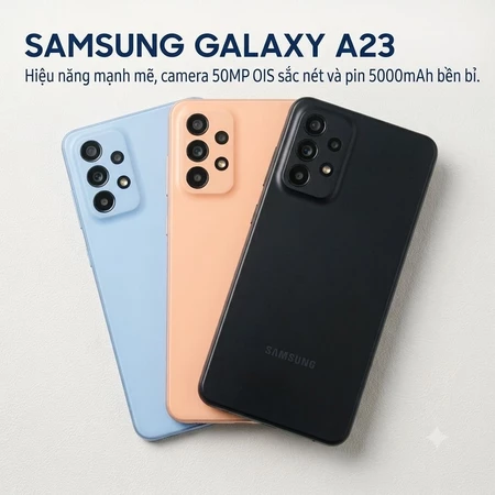 Điện Thoại Samsung A23 cũ màn đẹp máy đẹp