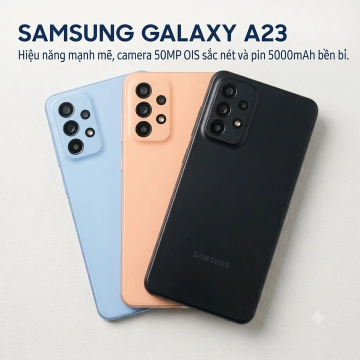 Điện Thoại Samsung A23 cũ màn đẹp máy đẹp