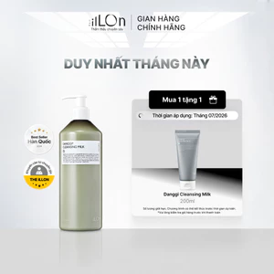 Sữa Rửa Mặt Làm Sạch Dịu Nhẹ Chiết Xuất Rễ Đương Quy Danggi Cleansing Milk - The iLLON - 500ml | IL11-1