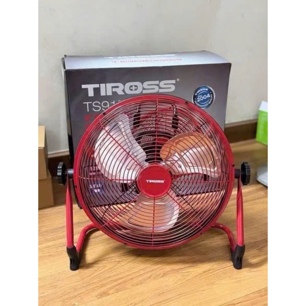 Quạt sàn tích điện TIROSS pin trâu gió siêu mát
