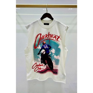 Áo Tank Top OVERHEAT MOTOCROSS ngắn tay chính hãng Mikenco unisex |TẶNG TÚI GIẤY|