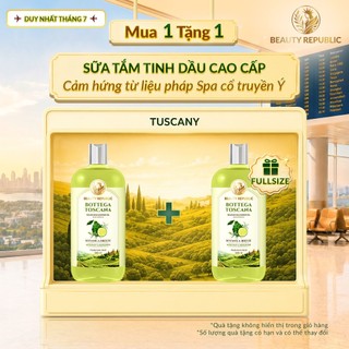 [MUA 1 TẶNG 1] Sữa tắm tinh dầu Ý phục hồi độ ẩm làn da với HA Beauty Republic Botanica Breeze 500ml