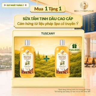[MUA 1 TẶNG 1] Sữa tắm tinh dầu Ý phục hồi độ ẩm làn da với HA Beauty Republic Summer Splash Hương Neroli & Citrus 500ml