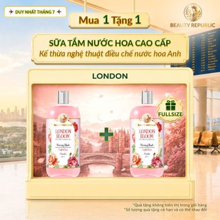 [MUA 1 TẶNG 1] Sữa tắm nước hoa Anh tăng đàn hồi & săn chắc da với Peptide Beauty Republic Morning Blush 500ml