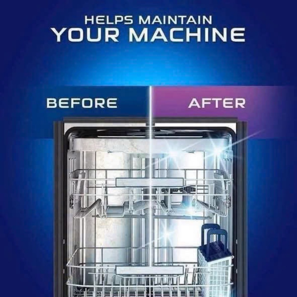 🇩🇪DUNG DỊCH VỆ SINH MÁY RỬA BÁT FINISH MASCHINEN PFLEGER 5X