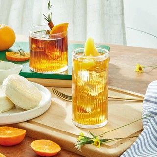 Bộ 6 Ly Thủy Tinh Ocean Pulse Rock/Long Drink 235ml 285ml 355ml 370ml Ly Cafe Cocktail Trà Cao Cấp