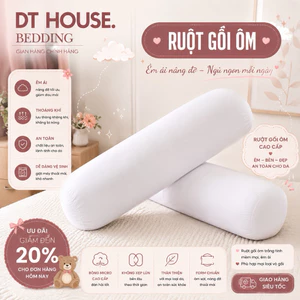 Ruột Gối Ôm - Bông Gòn Tơ Tằm Trắng Tinh Khiết Siêu Êm