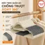 Combo 10 cái Móc treo quần áo chống trượt xoay 360 độ