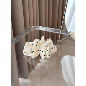 ZuchenbyKao Kẹp lụa trắng bi