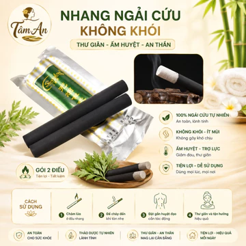 Điếu Ngải Không Khói Cao Cấp – Nhang Ngải Cứu Điều Trị, Diện Chẩn, Châm Cứu