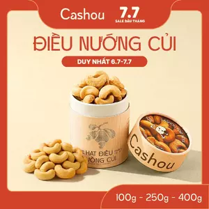 Hạt Điều Nướng Củi Không Vỏ Nguyên Hạt Cashou – Hạt Điều Bình Phước Giòn Bùi, Giàu Dinh Dưỡng
