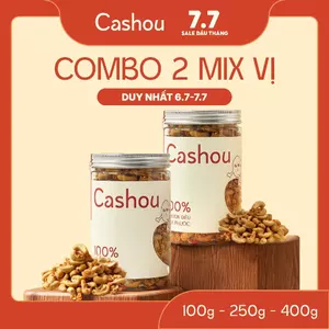 Combo 2 Hộp Hạt Điều Nguyên Hạt Cashou – Hạt Điều Bình Phước Giòn Bùi, Giàu Dinh Dưỡng