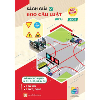 sách mẹo lý thuyết 600câu luật 2026