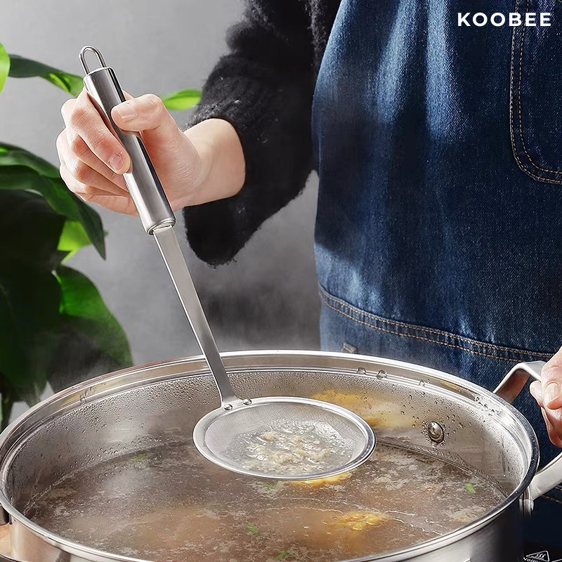 Muôi Vá Vớt Bọt Đa Năng KOOBEE – Lọc Váng Mỡ, Chiên Rán, Rây Bột Siêu Tiện Lợi (NB53)