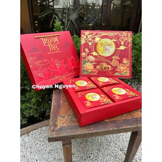 Vỏ hộp bánh Trung Thu đẹp 2025 – Thiết kế sang trọng, quà tặng ý nghĩa