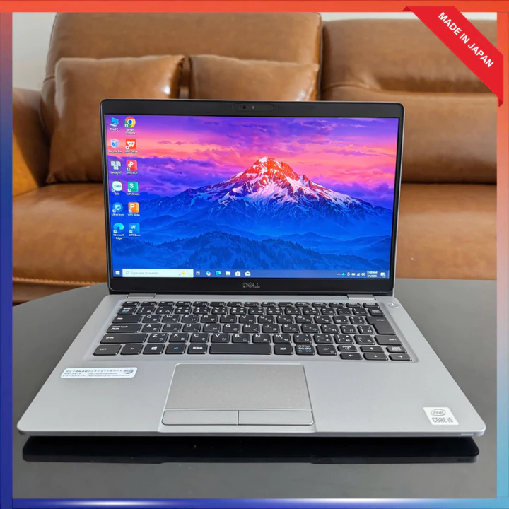 Laptop văn phòng Quốc Dân DELL Latitude 5310 I5 10th/Ram8/SSD256/ 13.3" sắc nét tặng túi+chuột+Tấm dán phím US