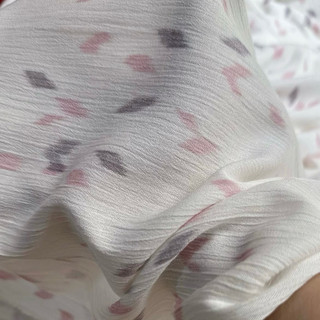 Vải Xô Nhúng Cotton 100% Hoạ Tiết Mềm Rũ Khổ 1m35