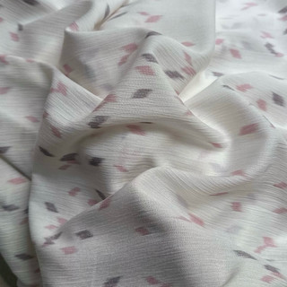 Vải Xô Nhúng Cotton 100% Hoạ Tiết Mềm Rũ Khổ 1m35