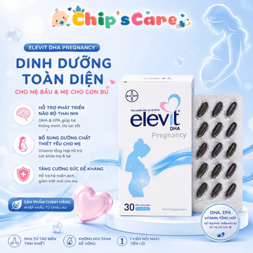 Vitamin Bầu Elevit bổ sung Vitamin cho mẹ mang thai